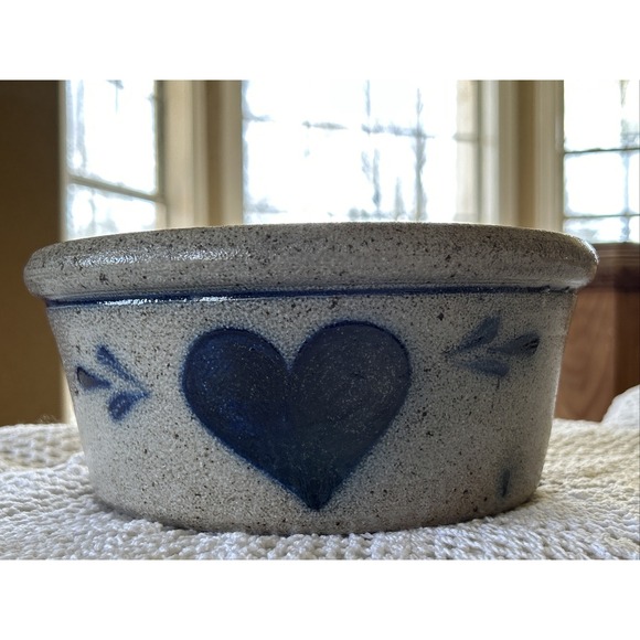 1985 VTGPottery Works Historical Collection JT Pot Salt Glaze Bowl